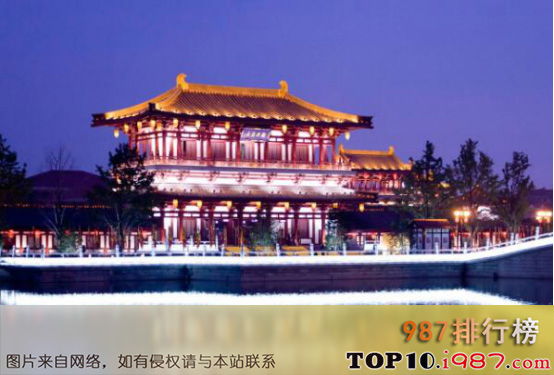 十大陕西最火景区之大唐芙蓉园