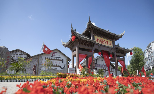 红色旺苍,中国茶乡