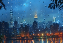 广东强降雨持续 粤东珠三角南部雨势猛烈
