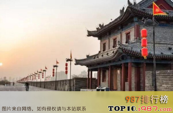 十大陕西最火景区之西安城墙