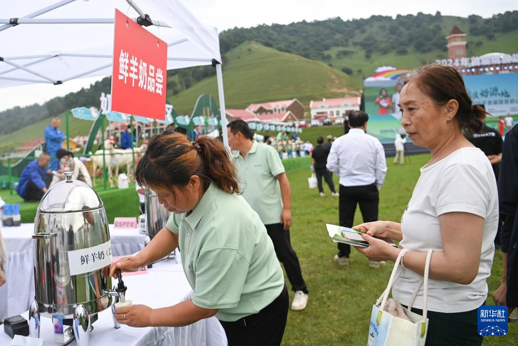 陕西陇县举办首届奶山羊大赛