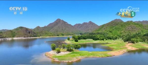 碧水秀美 山峦如黛 俯瞰华夏大地湖光山色景如画